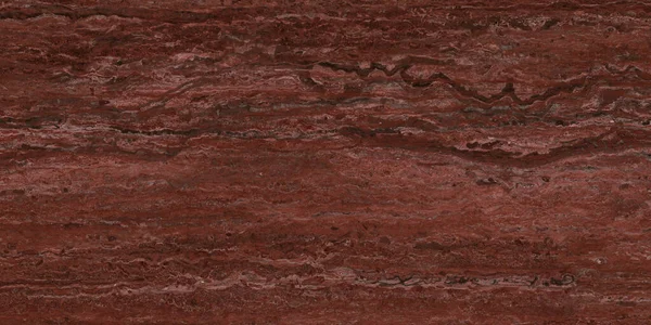 Colore Marrone Rosso Lucido Fetta Minerale Marmo Texture Colore Reale — Foto Stock