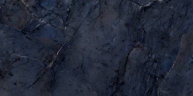 Mavi duvar yazı tahtası kaba arkaplan, koyu beton zemin veya duvar kağıdı dekoratif tasarımı için eski grunge arkaplan.