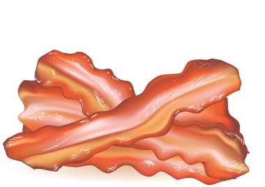 beyaz üzerine pastırma