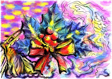 gece çiçek çiçek arka plan