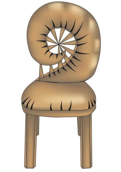Design stoel 4 — Stockvector