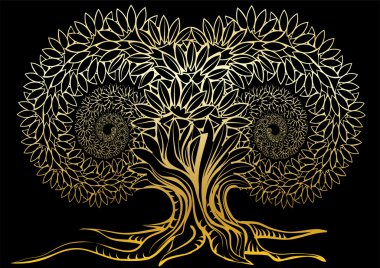 büyüme kavramları. altın ağaç