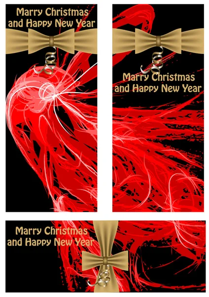 圣诞节抽象的横幅广告 — 图库矢量图片