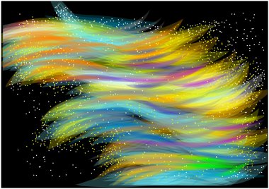 Aurora borealis siyah