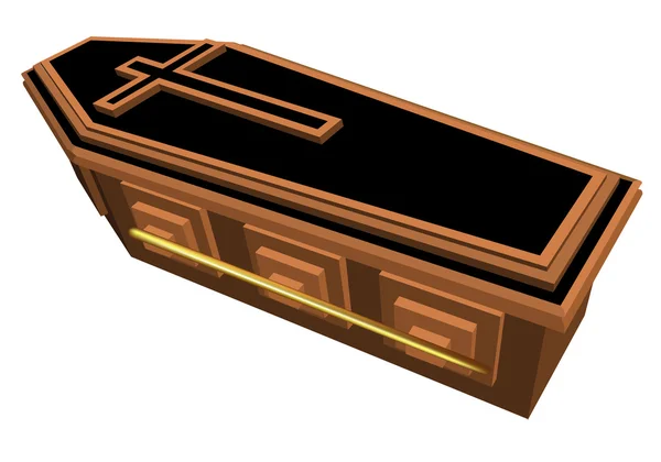 Coffin. — Archivo Imágenes Vectoriales