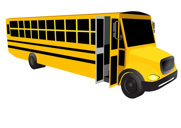 Schoolbus — Stockvector