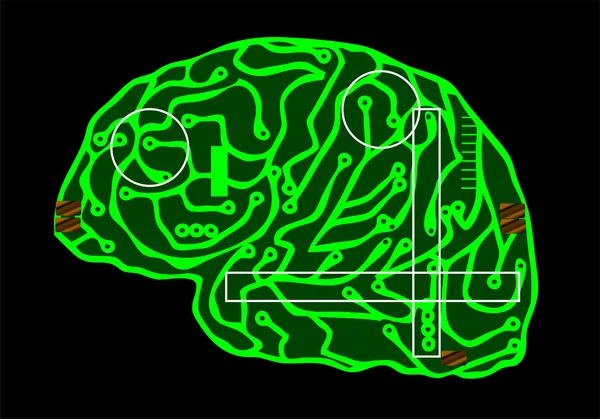 Cerebro — Archivo Imágenes Vectoriales