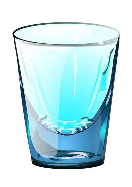 Alcohol glass small — Stock Vector