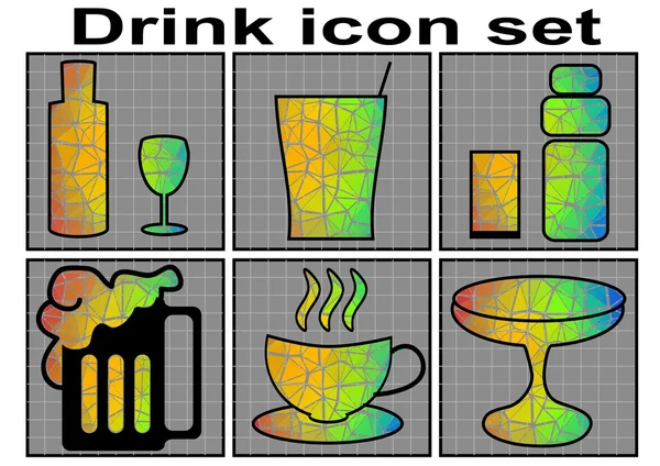 Drankje pictogram — Stockvector