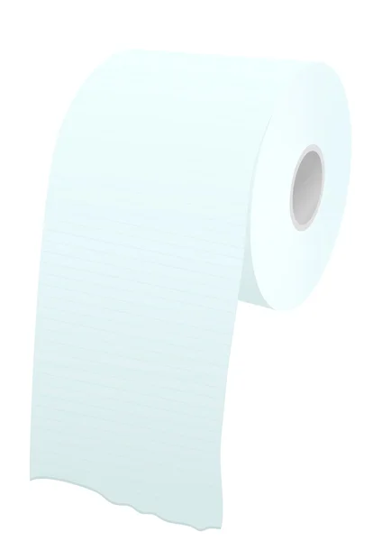 Tuvalet kağıdı rulosu — Stok Vektör