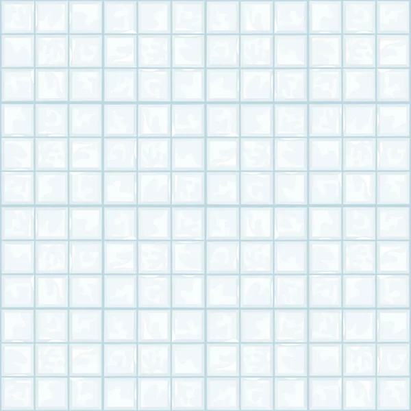 Seamless texture of white tile — Stock Vector