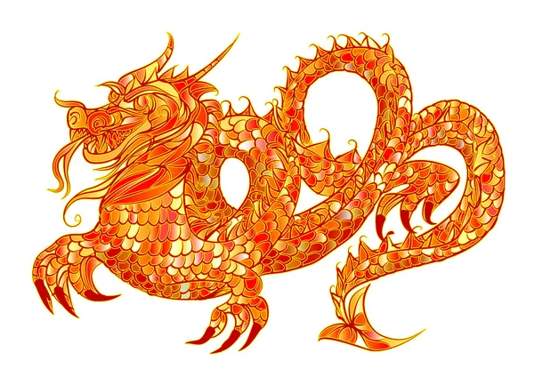 Китайський дракон — стоковий вектор