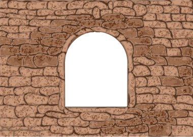 boş taş pencere