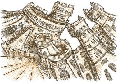 Windsor castle soyut