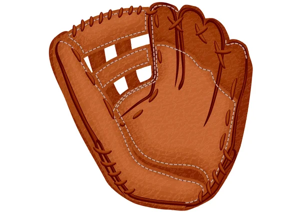 Baseball glove isolated — Wektor stockowy