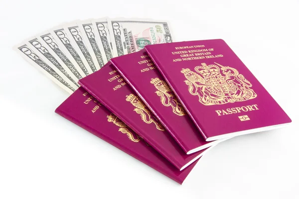 Passport Cash — 스톡 사진