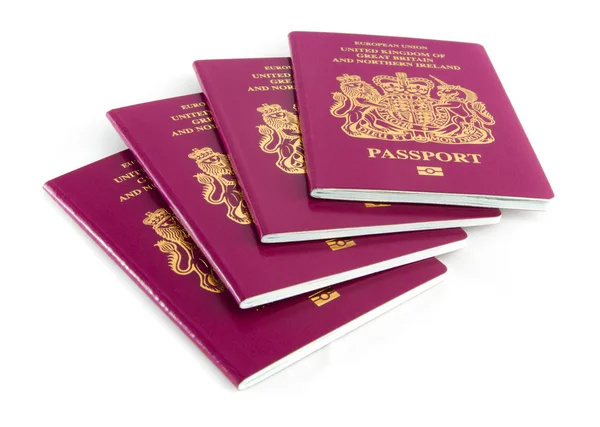 Passaporti Fotografia Stock