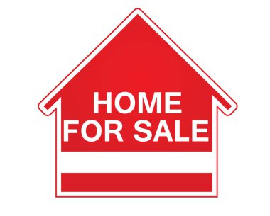 Satılık tabela. vektör