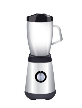 Mutfak blenderi izole edildi. vektör illüstrasyonu