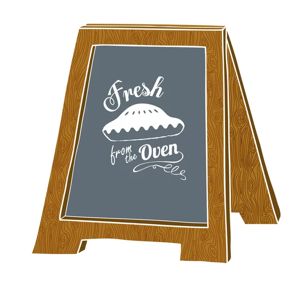Restoran Menü yazı tahtası — Stok Vektör