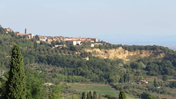 Beautiful View Landscapes Mixture Beauty Natural Landscape Rural Tuscany Offers — Stock Photo, Image