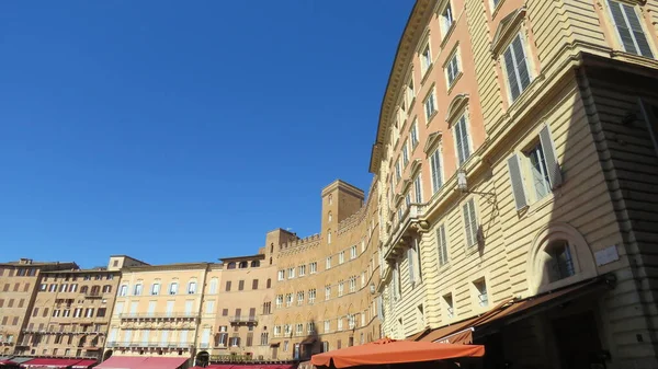 Historic Buildings Particular View Ancient Buildings Surround Square — Stock Photo, Image