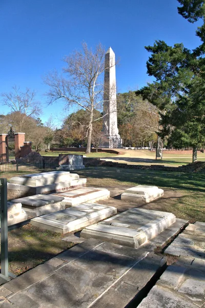 Histórico Cementerio Colonia Jamestown Día Otoño — Foto de Stock