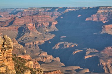 Mather Point, gün batımında Büyük Kanyon Ulusal Parkı 'nda.