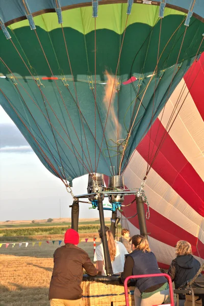 Färgglada Ballonger Vid 2121 Hot Air Ballong Tävlingen — Stockfoto