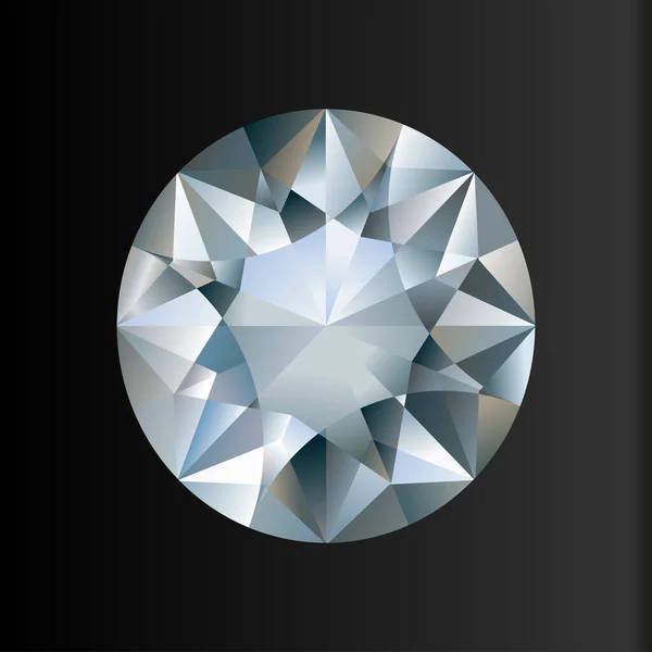 Gemme Diamant Format Vectoriel — Image vectorielle