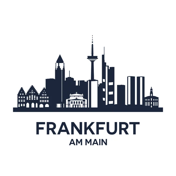 Frankfurt manzarası amblemi