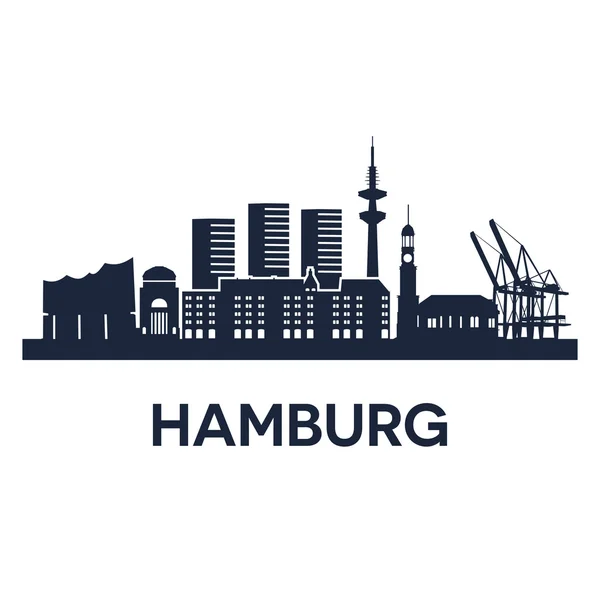 Hamburg — Stock Vector