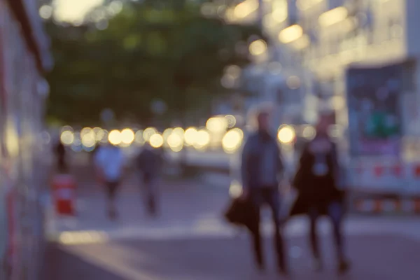 Blurred Street Photo — Stock Photo, Image