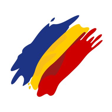 Flag of Romania clipart