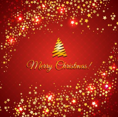 Kırmızı Noel arka plan