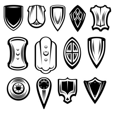 Fantezi kalkanlar koleksiyonu