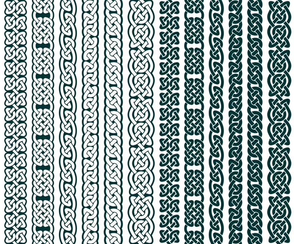 Coleção de padrões celtas —  Vetores de Stock