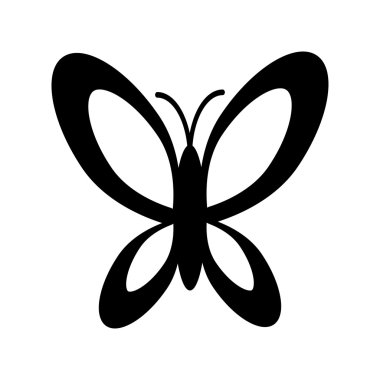 Basit kelebek simgesi