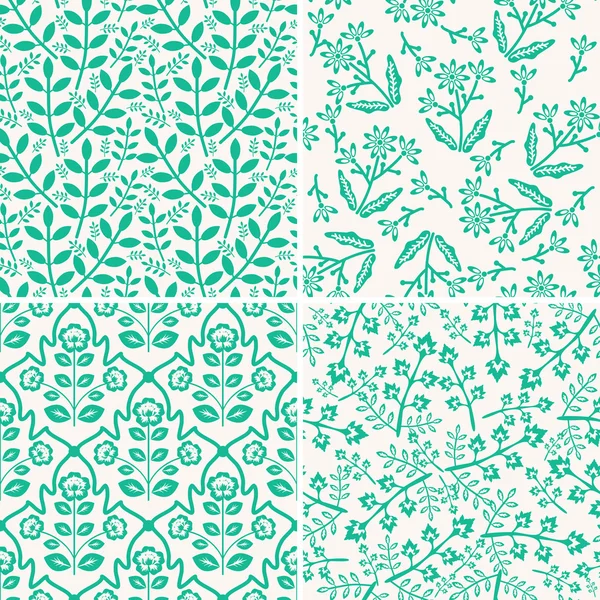 Dikişsiz çiçek desenleri