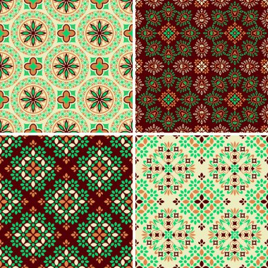 Dikişsiz dekoratif desen