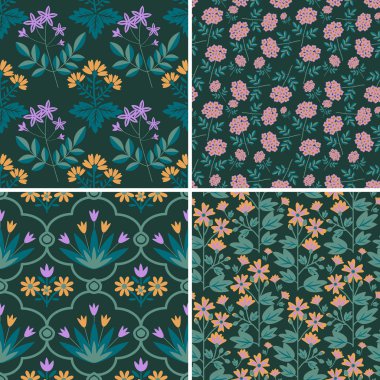 Dikişsiz dekoratif desen