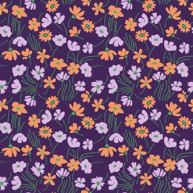 Kusursuz desenli, solgun çiçekli.