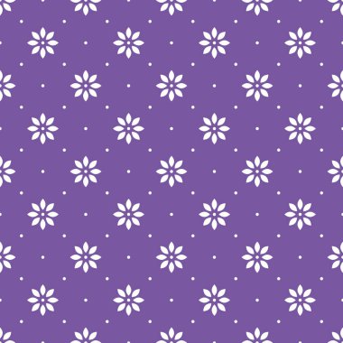 Kusursuz mor soyut dekoratif desen