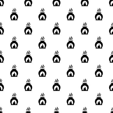 Kusursuz aroma lambası vektör deseni