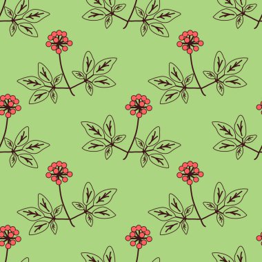 Kusursuz dekoratif vektör deseni