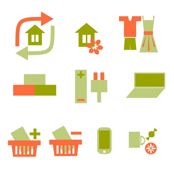 Icons set — Stock Vector