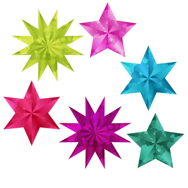 Conjunto de estrellas — Vector de stock