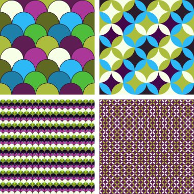 Dekoratif Dikişsiz desen