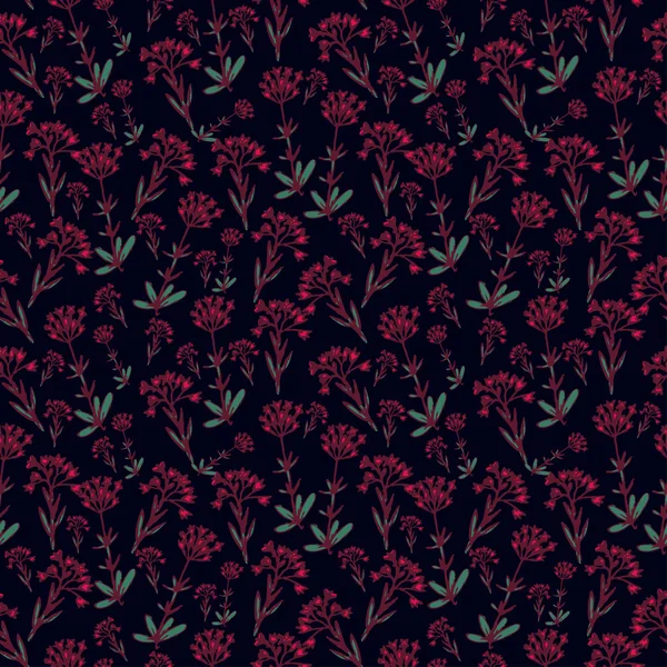Floral decorative pattern — Stockvector