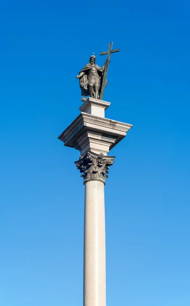 Columna de Segismundo en Varsovia — Foto de Stock